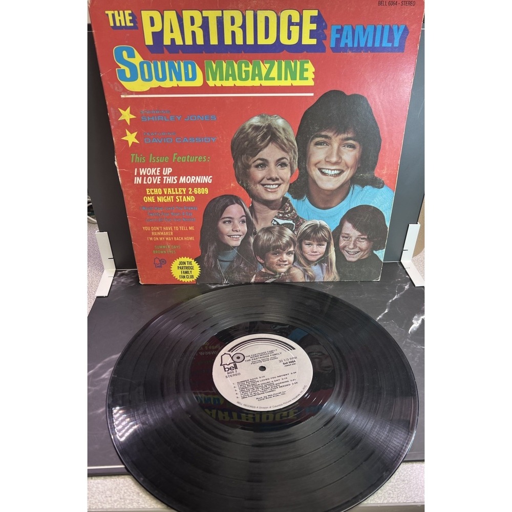 VTG The Partridge Family Sound Magazine Vinyl LP Record Album‎